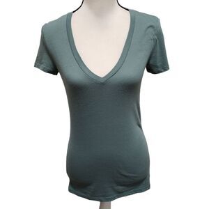 PINK Victoria's Secret Green Short Sleeve Tee